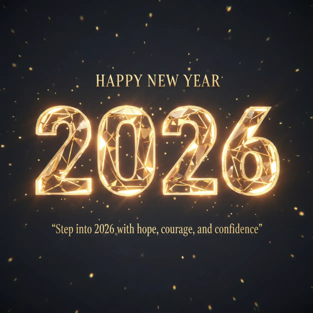Free Download New Year 2026 Whatsapp Greeting Banner - High Quality Happy New Year 2026 Greetings For Whatsapp Image