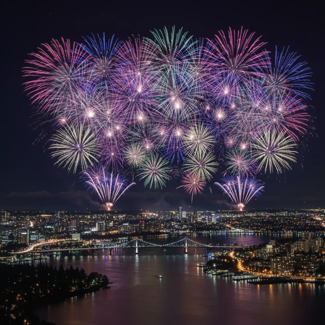 Free Download New Year Fireworks Background Modern Style - High Quality New Year Fireworks Background Background