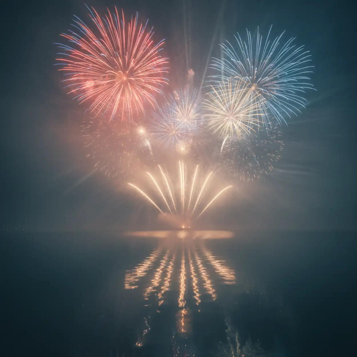 Free Download New Year Fireworks Background Without Text Hd - High Quality New Year Fireworks Background Background