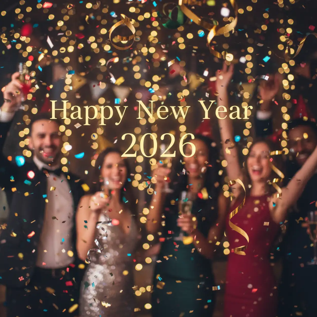 Free Download New Year Instagram Post Design Neon Style - High Quality New Year Instagram Post Design Background