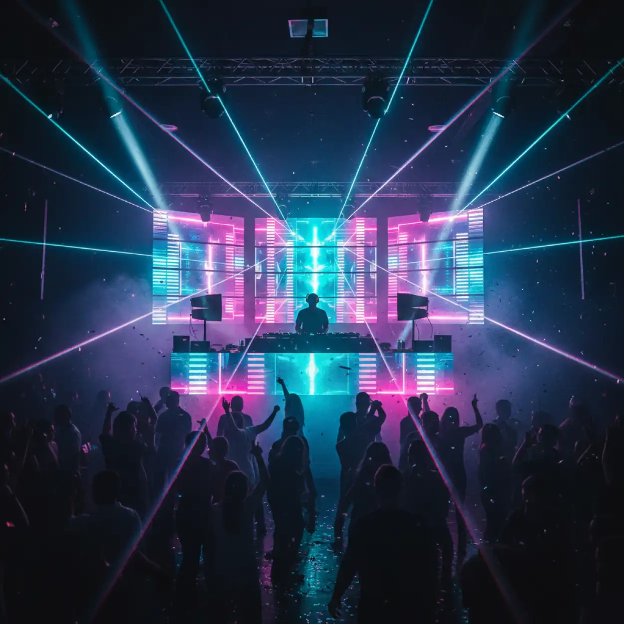 Free Download New Year Party Background Horizontal 16:9 - High Quality New Year Party Background Hd Background