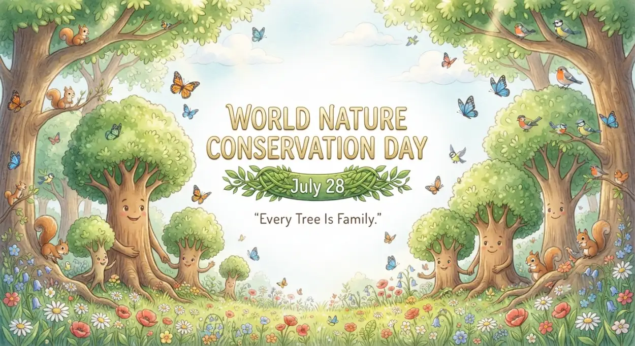 Free Download Ngo Nature Conservation Template - High Quality World Nature Conservation Day 2026 Image