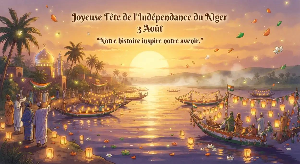 Free Download Niger Independence Day 2026 Greeting Images - High Quality Niger Independence Day 2026 Image