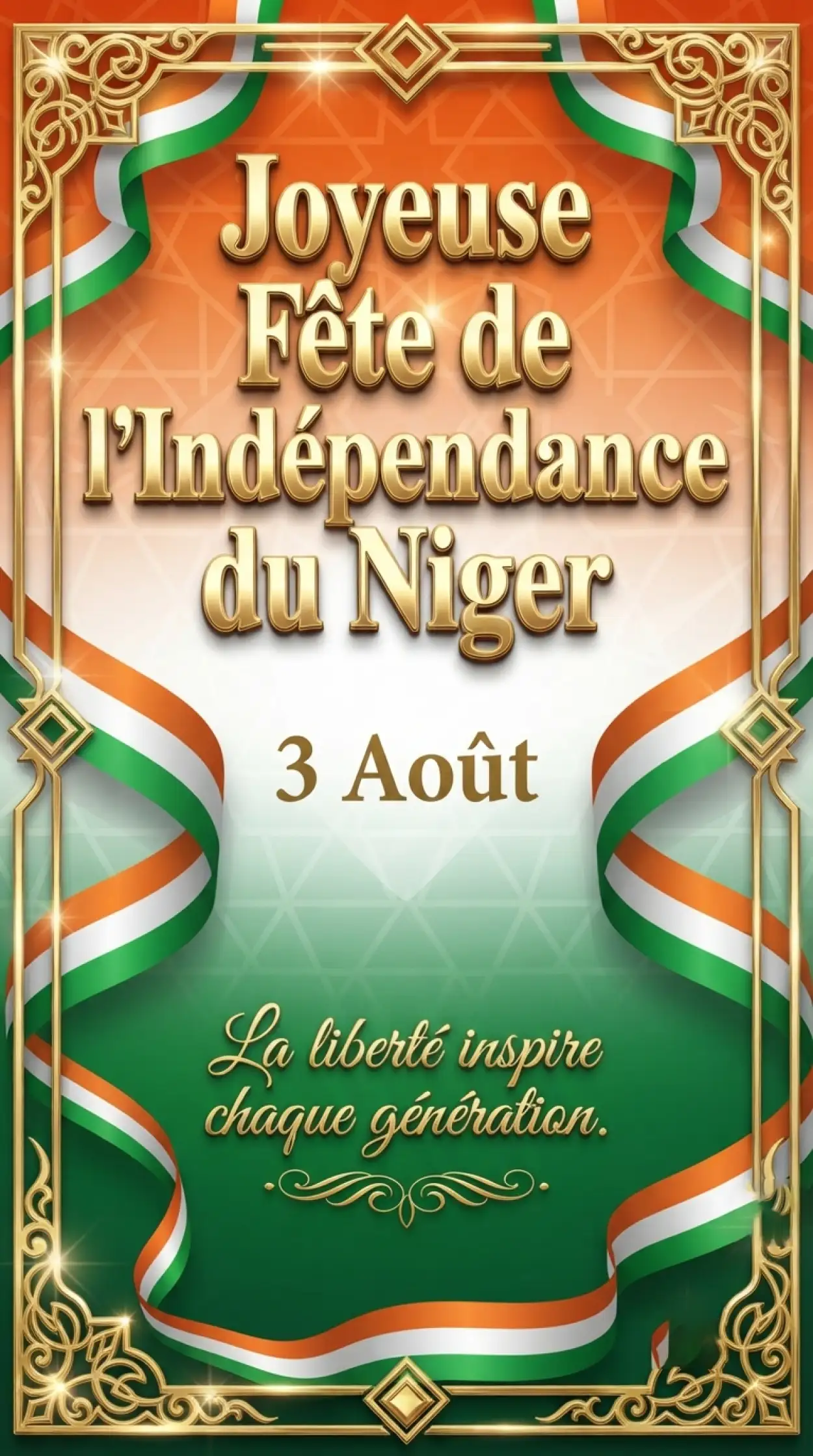 Free Download Niger Independence Day Psd File Download - High Quality Niger Independence Day 2026 Image