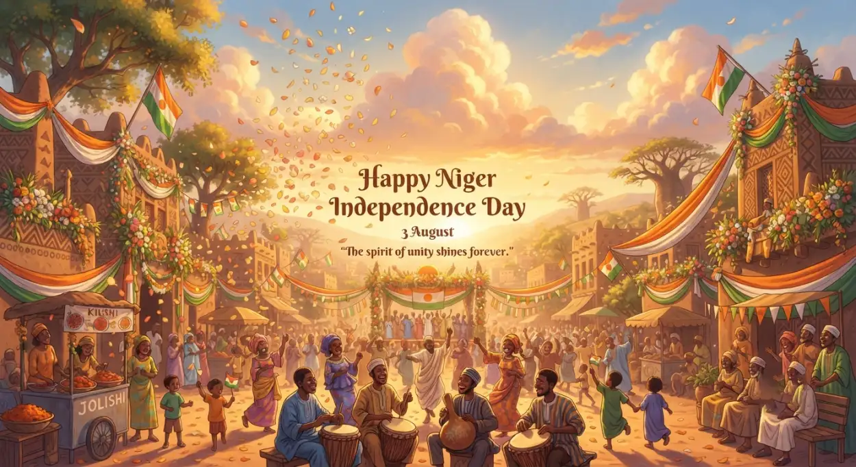 Free Download Niger Independence Day Reels Background - High Quality Niger Independence Day 2026 Background Image