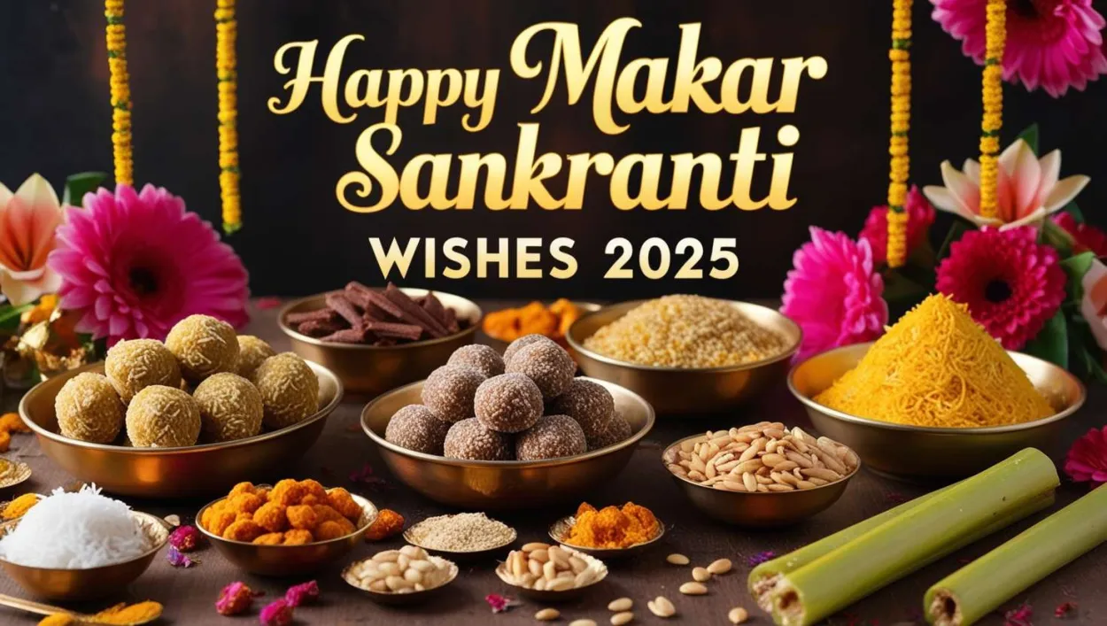 Free Download North Indian Happy Makar Sankranti Wishes 2025 - High Quality Happy Makar Sankranti Wishes 2025 Background