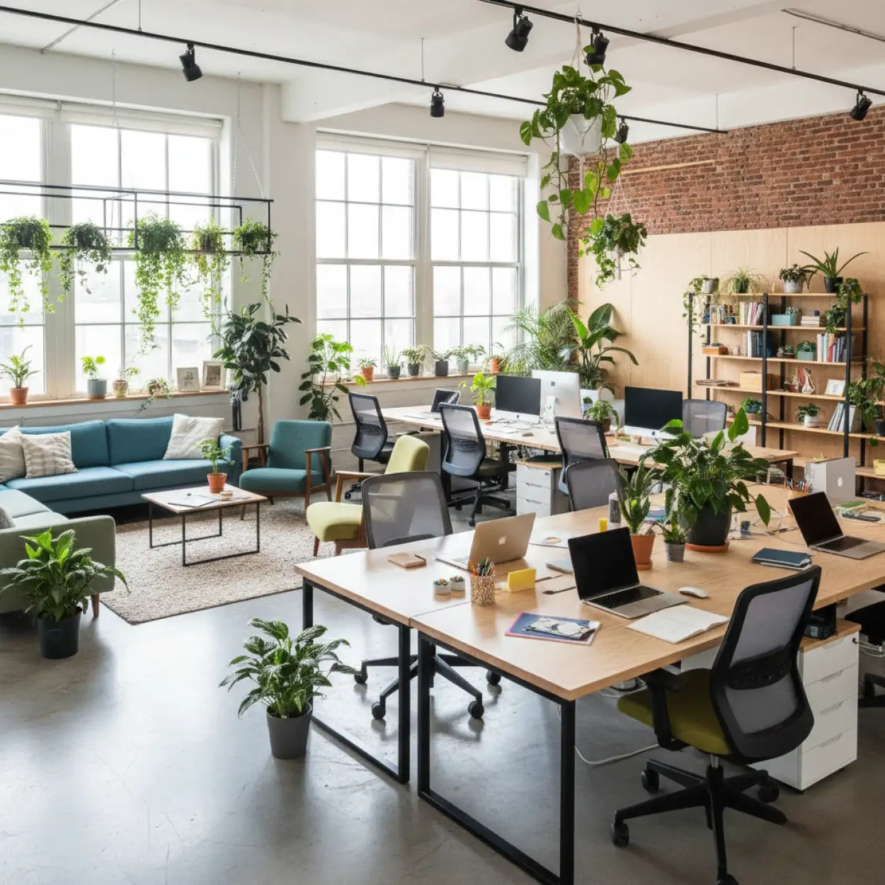 Office Interior Background For Coworking Space - Royalty Free Office Interior Design Background Image | Pngmagic Free Download Office Interior Background For Coworking Space - High Quality Office Interior Design Background Background