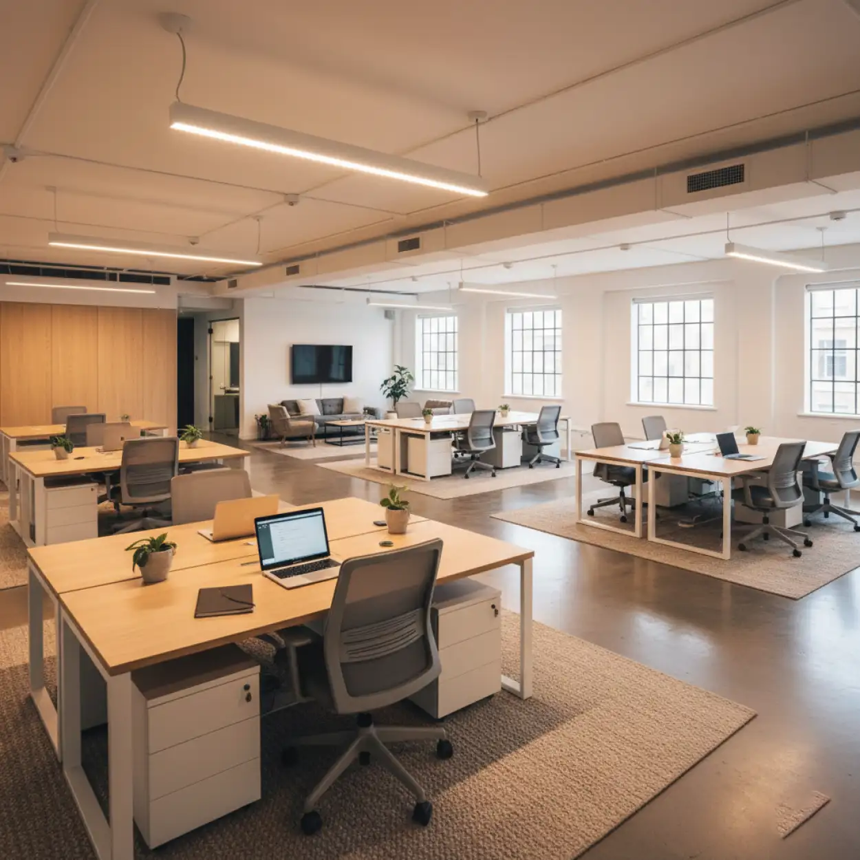 Free Download Office Interior Background For Digital Marketing - High Quality Office Interior Design Background Background