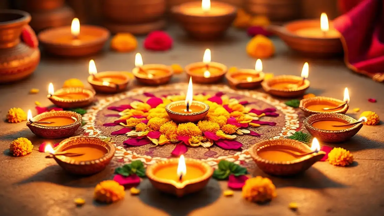 Free Download Onam Festival Decorative Background Png - High Quality Onam Background PNG Image