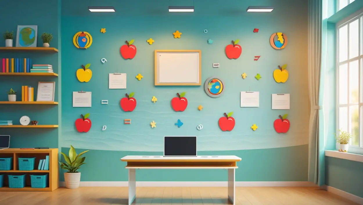 Online Teaching Background For School - Royalty Free Zoom Background Image | Pngmagic Free Download Online Teaching Background For School - High Quality Zoom Background Background