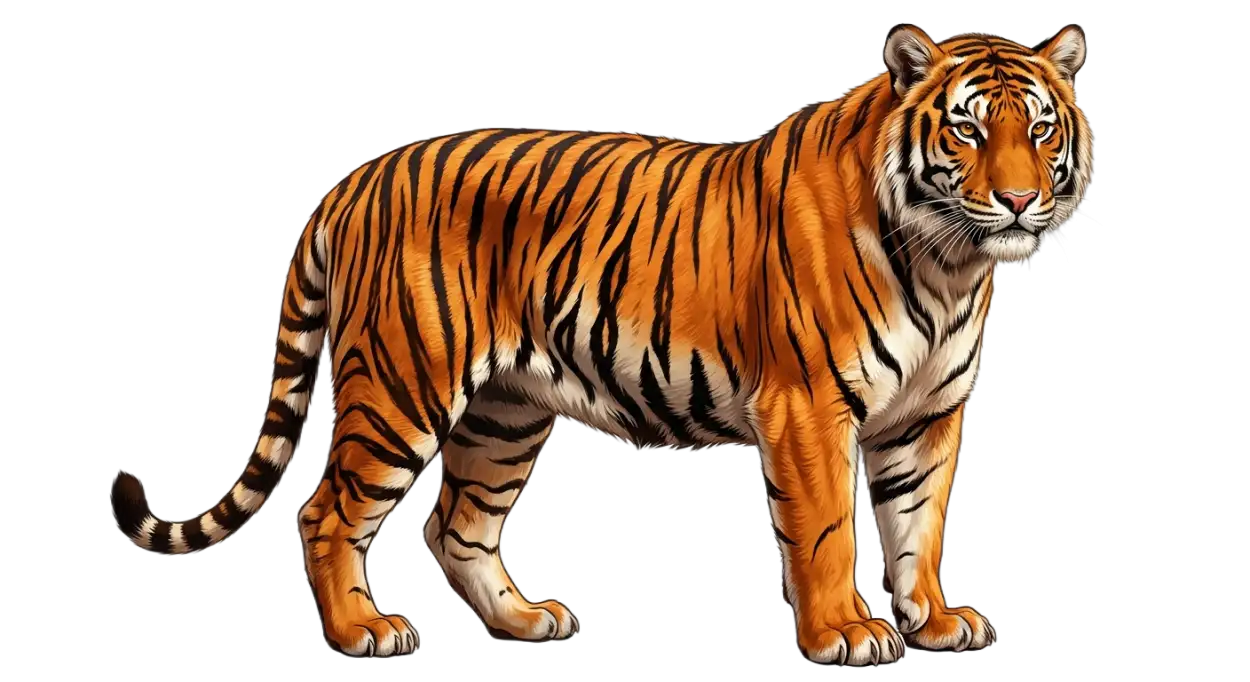 Free Download Orange Tiger Png Transparent - High Quality Tiger Png Transparent PNG