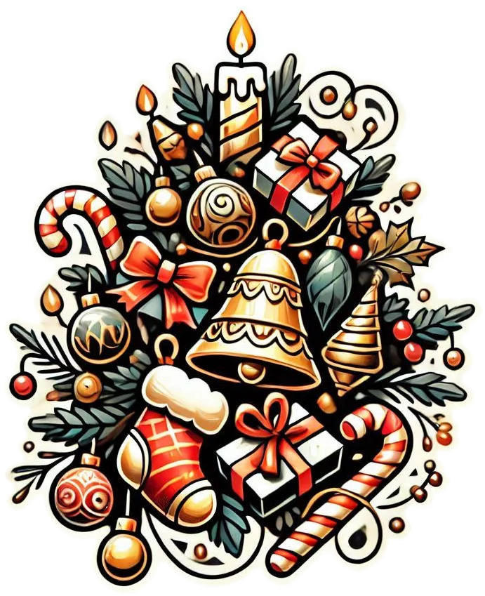 Outdoor Christmas Decorations Transparent Png Images - Royalty Free Christmas Decorations Png Image | Pngmagic Free Download Outdoor Christmas Decorations Transparent Png Images - High Quality Christmas Decorations Png PNG Image