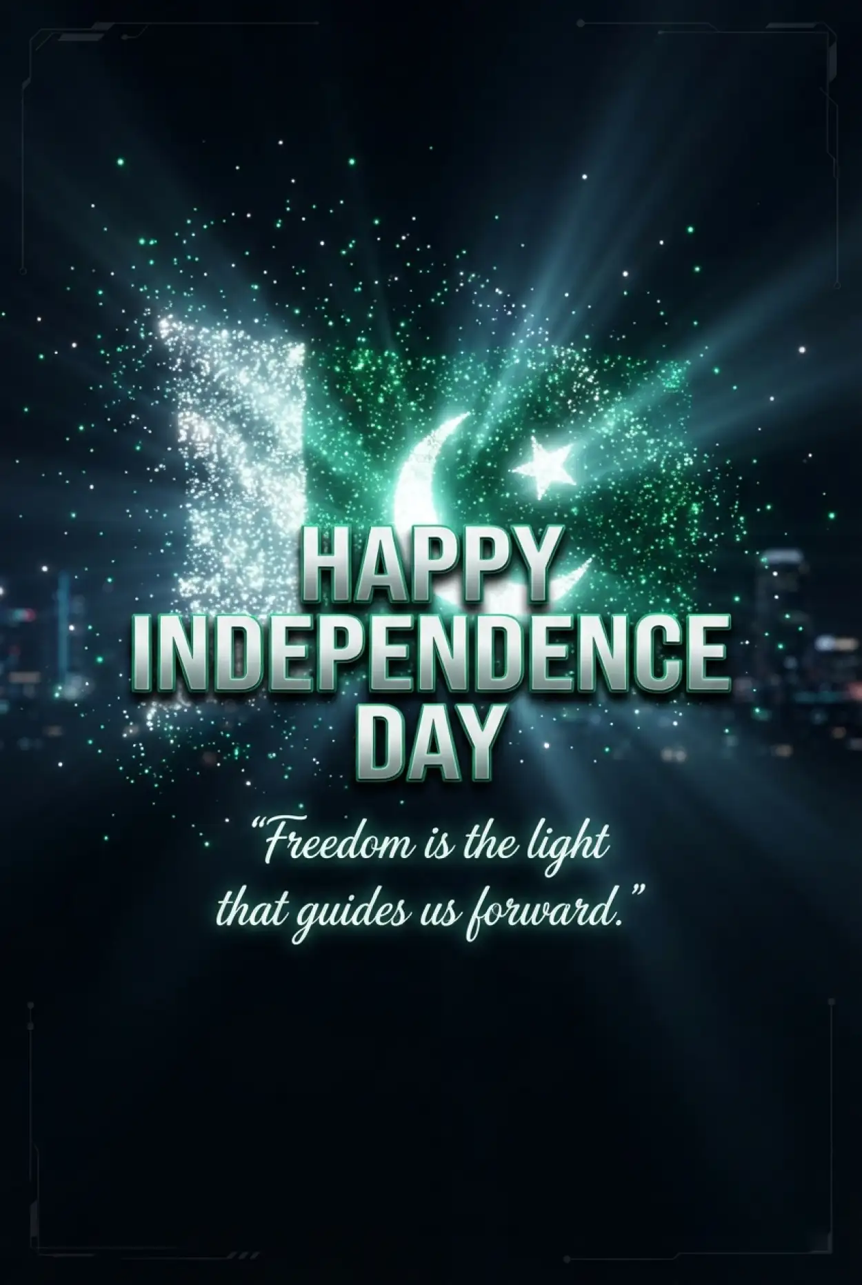 Free Download Pakistan Independence Day 2026 Creative Background - High Quality Pakistan Independence Day 2026 Background Image