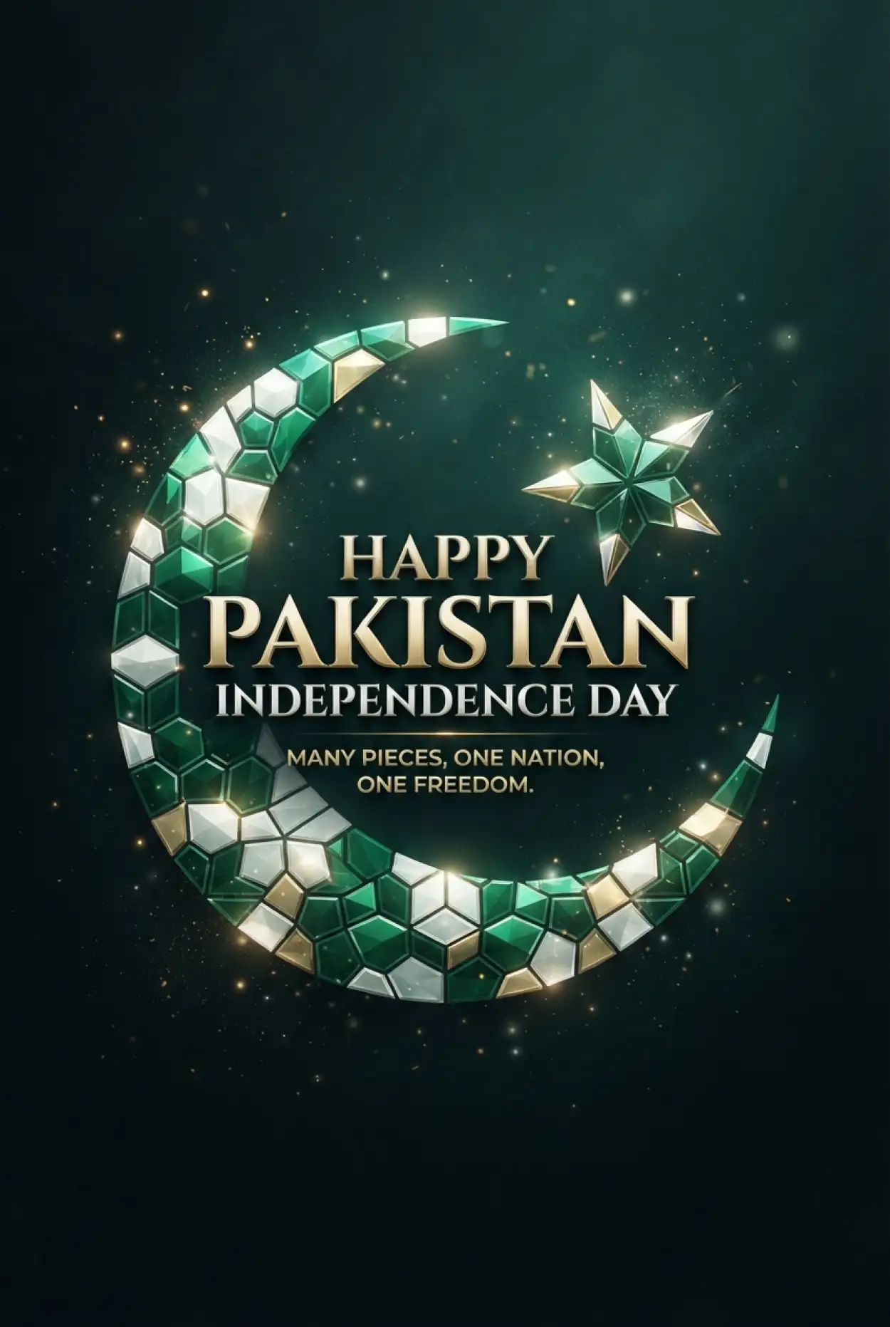 Free Download Pakistan Independence Day 2026 Digital Invitation - High Quality Pakistan Independence Day 2026 Image