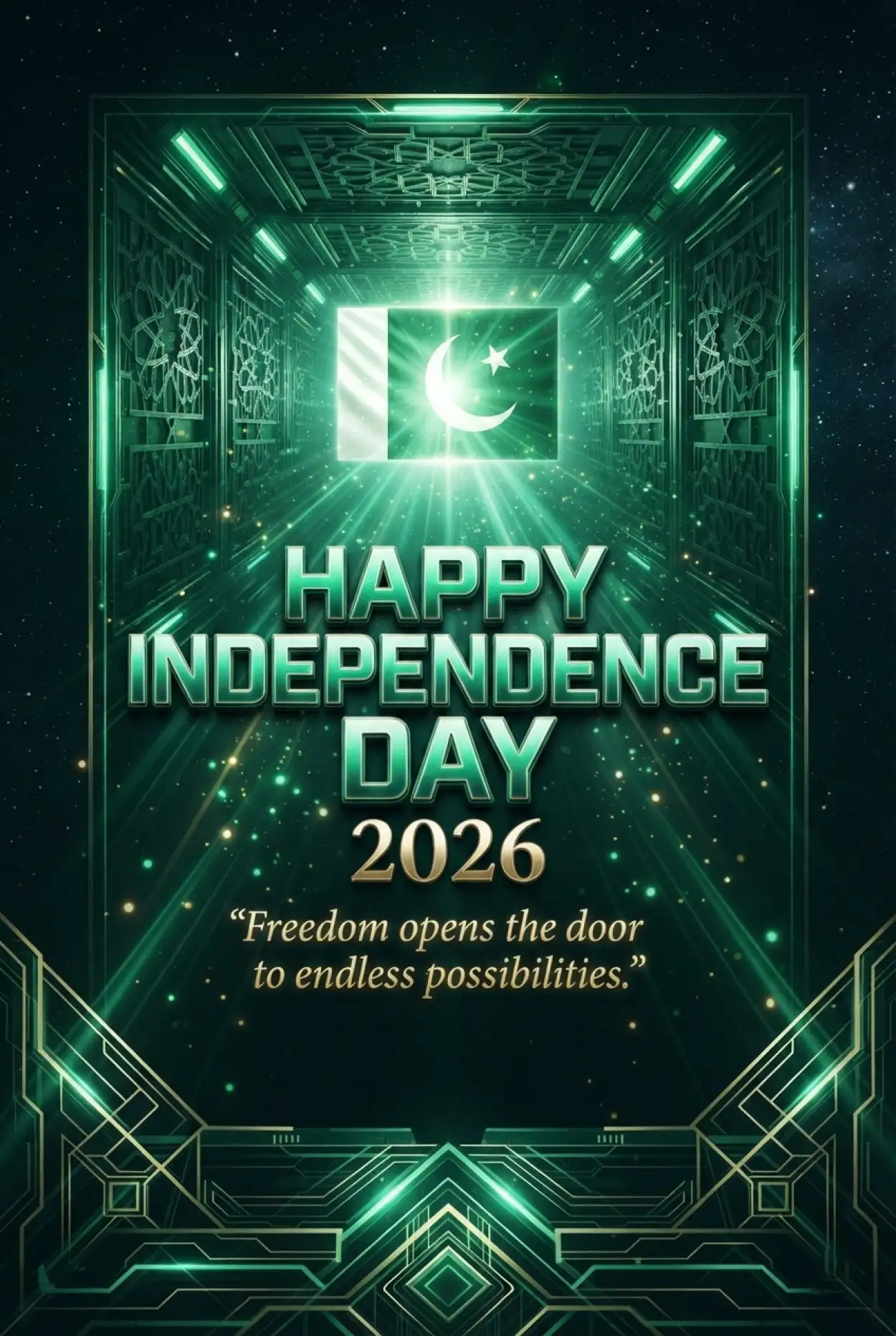 Free Download Pakistan Independence Day 2026 Event Banner - High Quality Pakistan Independence Day 2026 Image
