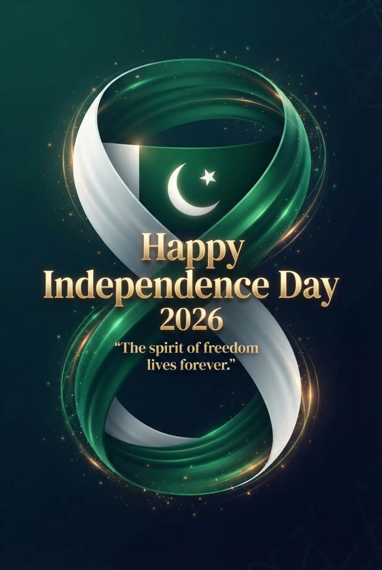 Free Download Pakistan Independence Day 2026 Festive Poster Design - High Quality Pakistan Independence Day 2026 Image