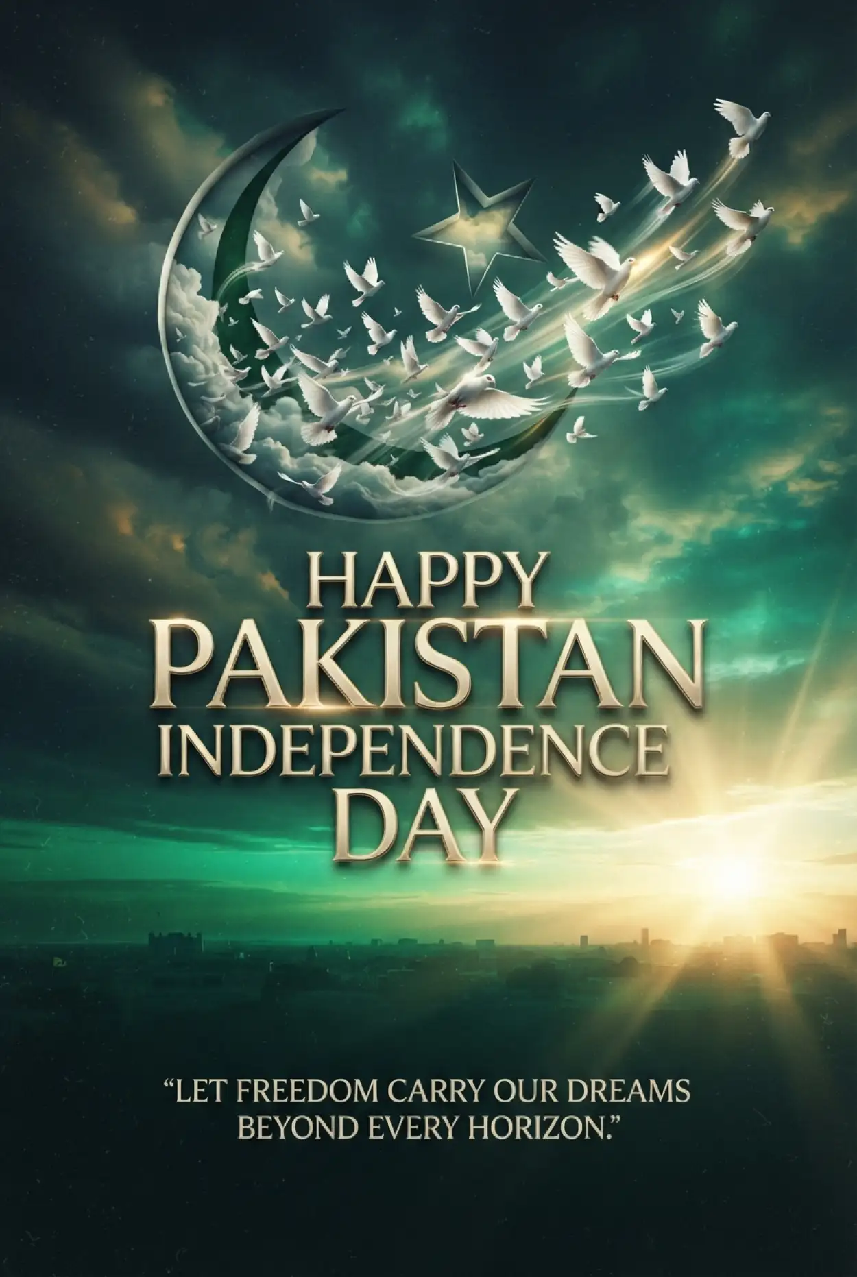 Free Download Pakistan Independence Day 2026 Instagram Post - High Quality Pakistan Independence Day 2026 Image