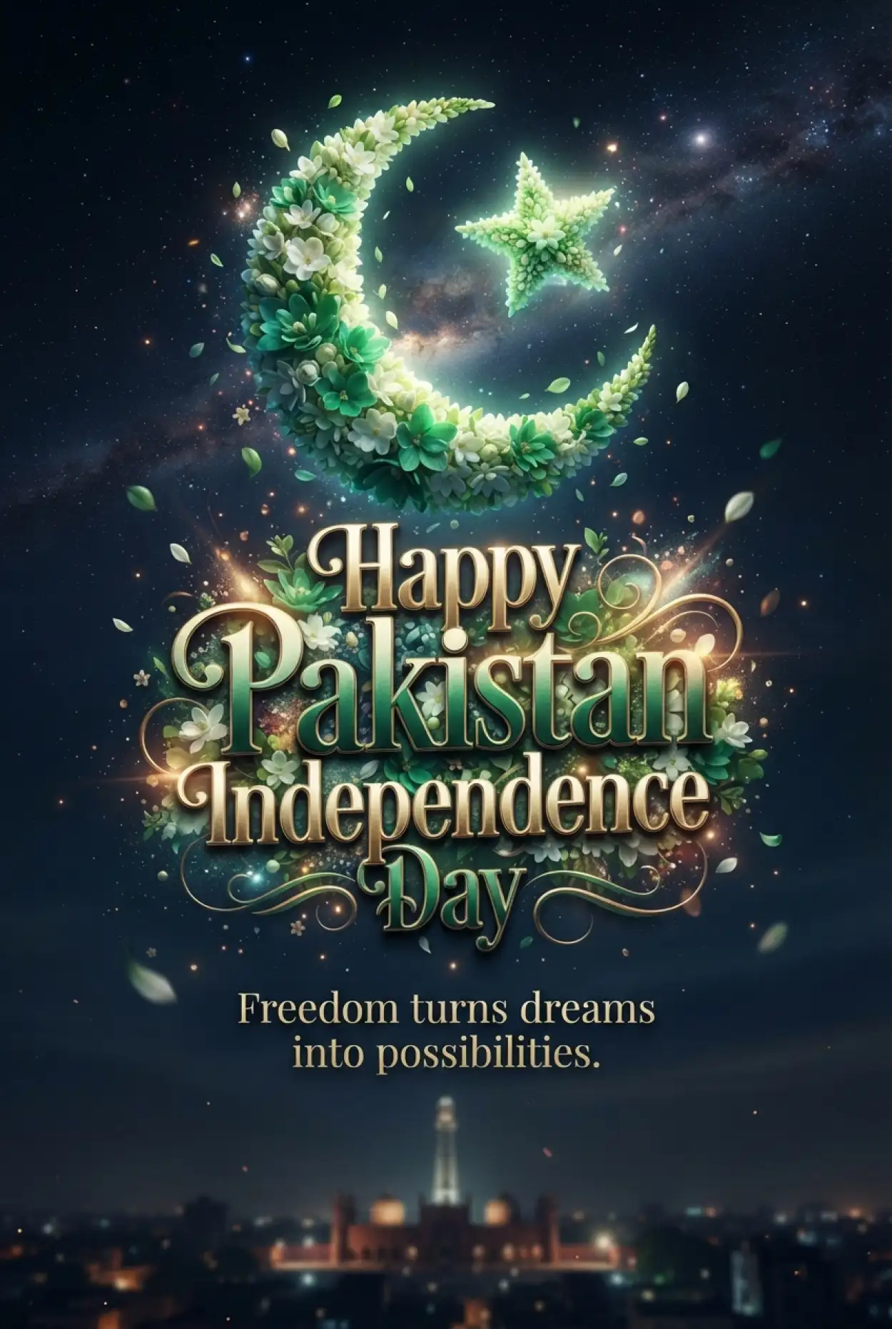 Free Download Pakistan Independence Day 2026 Patriotic Background - High Quality Pakistan Independence Day 2026 Background Image