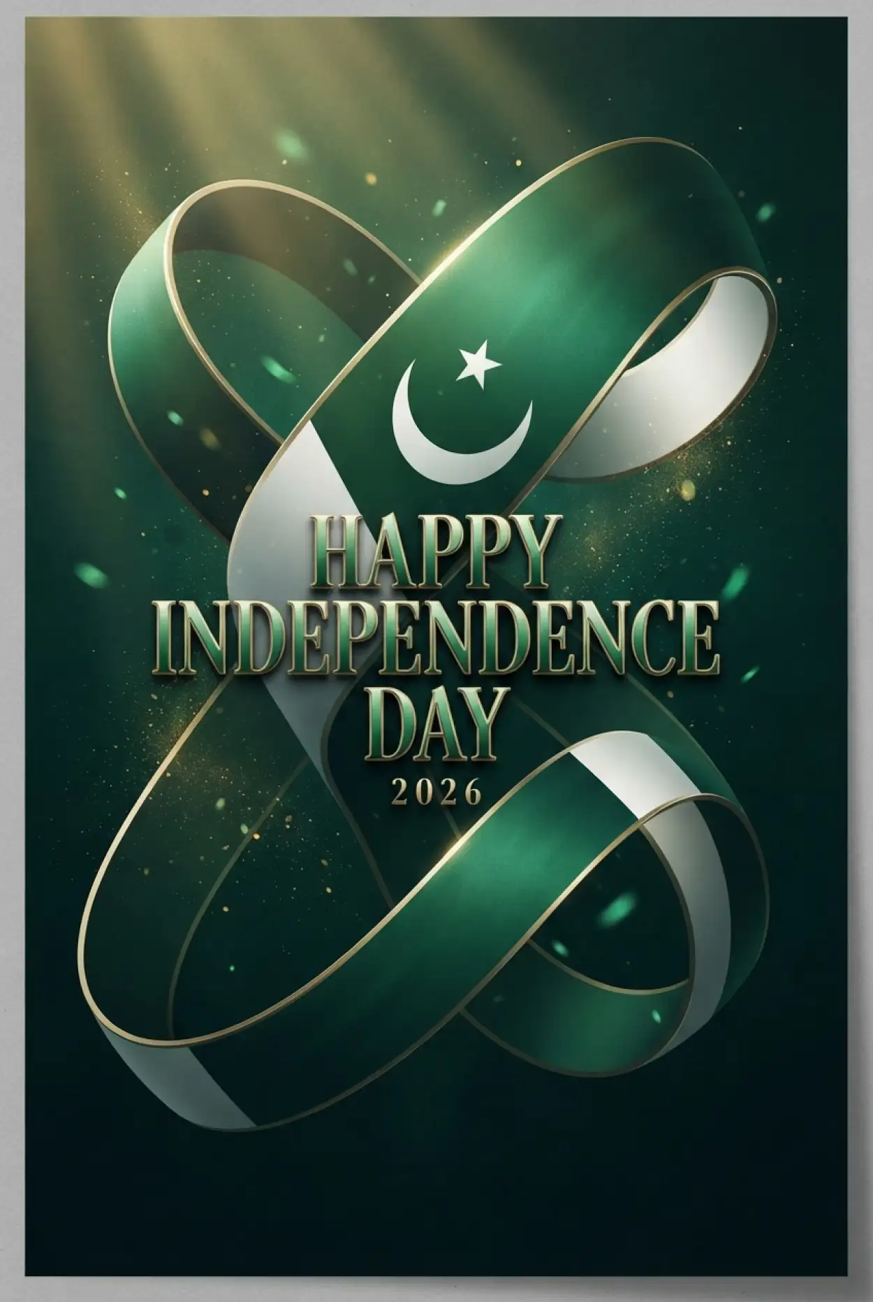 Free Download Pakistan Independence Day Facebook Post Design - High Quality Pakistan Independence Day 2026 Image