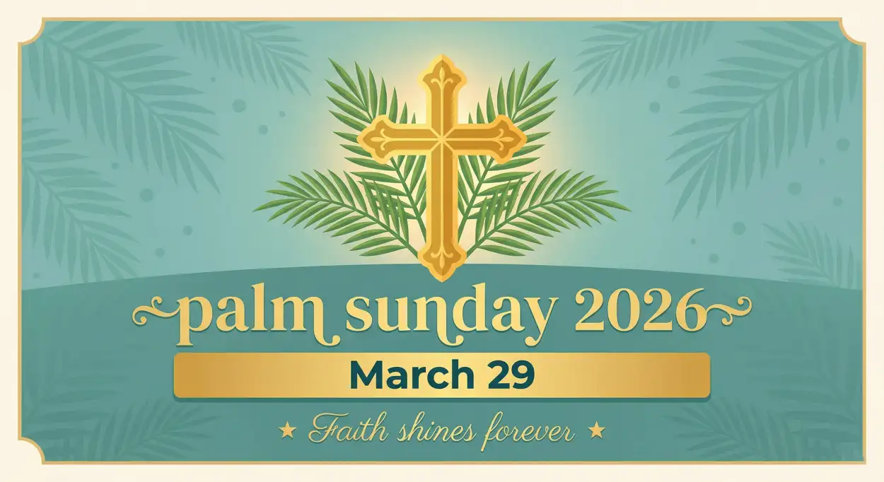 Free Download Palm Sunday 2026 Catholic Celebration Guide - High Quality Palm Sunday 2026 Image
