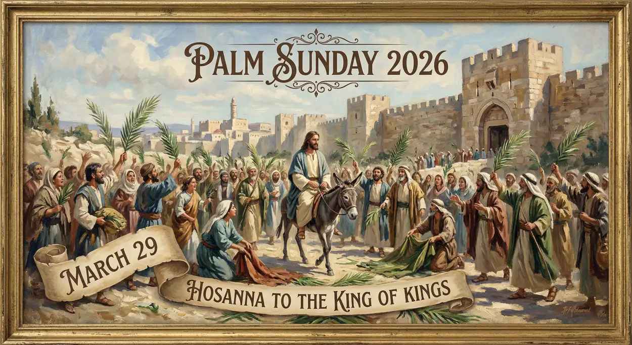 Free Download Palm Sunday 2026 Facts And Traditions - High Quality Palm Sunday 2026 Image