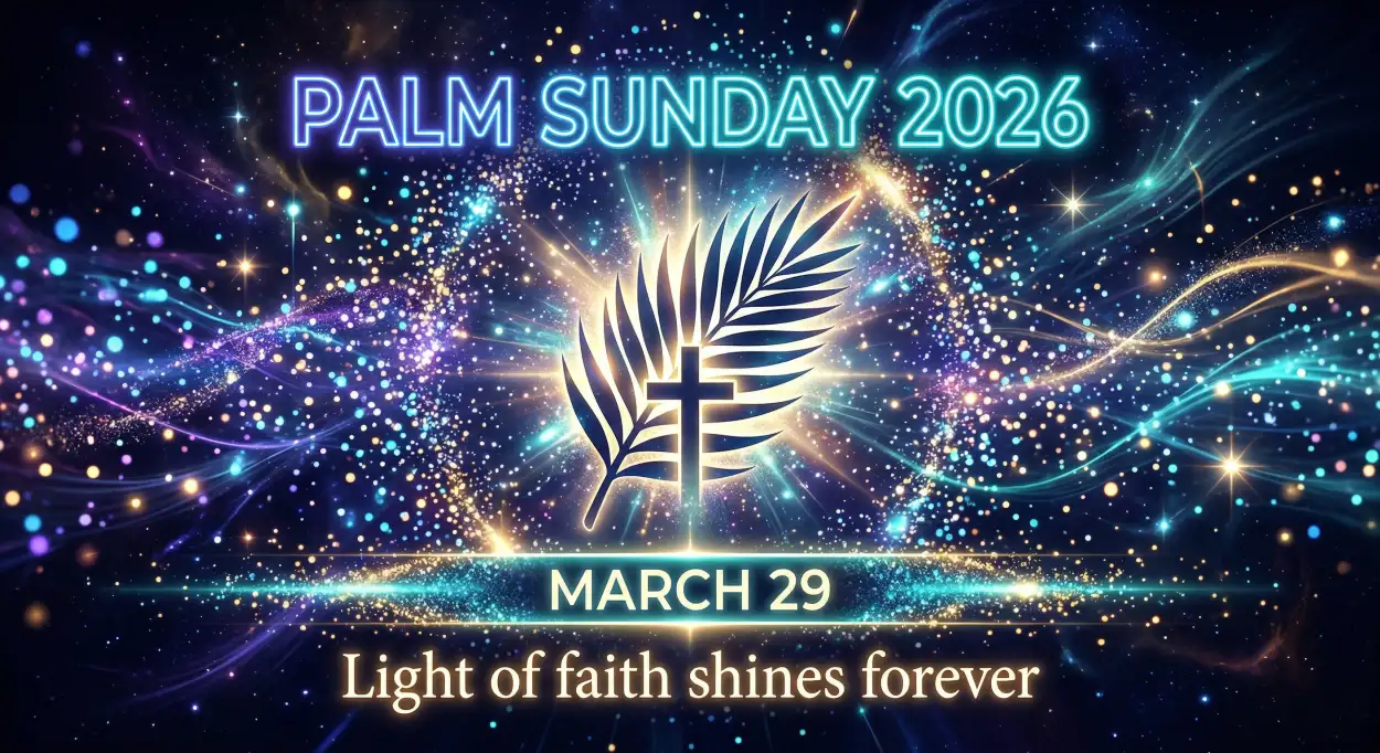 Free Download Palm Sunday 2026 Festival Poster Ideas - High Quality Palm Sunday 2026 Image