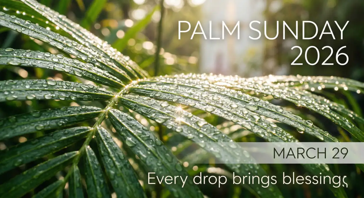 Free Download Palm Sunday 2026 Free Download Resources - High Quality Palm Sunday 2026 Image