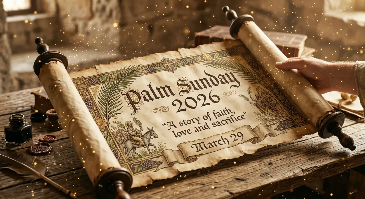Free Download Palm Sunday 2026 Importance In Bible - High Quality Palm Sunday 2026 Image