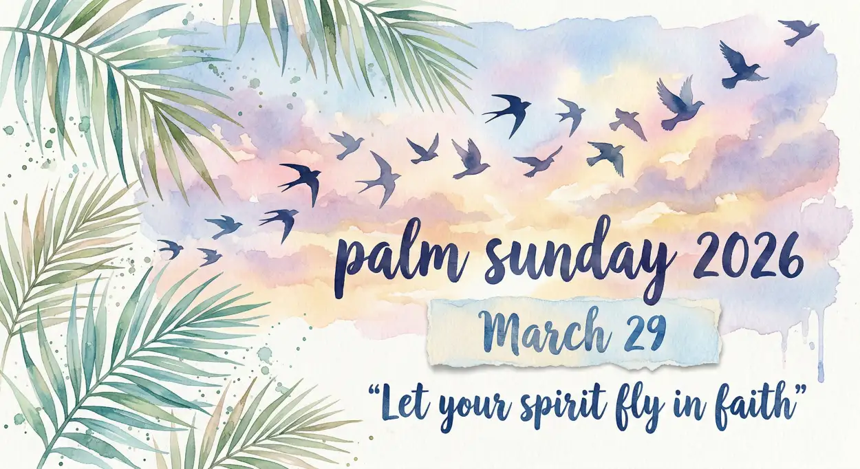 Free Download Palm Sunday 2026 Morning Prayer Quotes - High Quality Palm Sunday 2026 Image