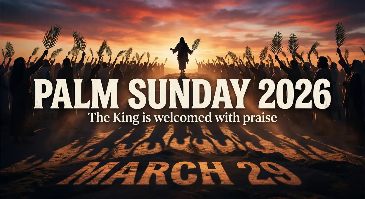 Free Download Palm Sunday 2026 Sermon Illustrations - High Quality Palm Sunday 2026 Image