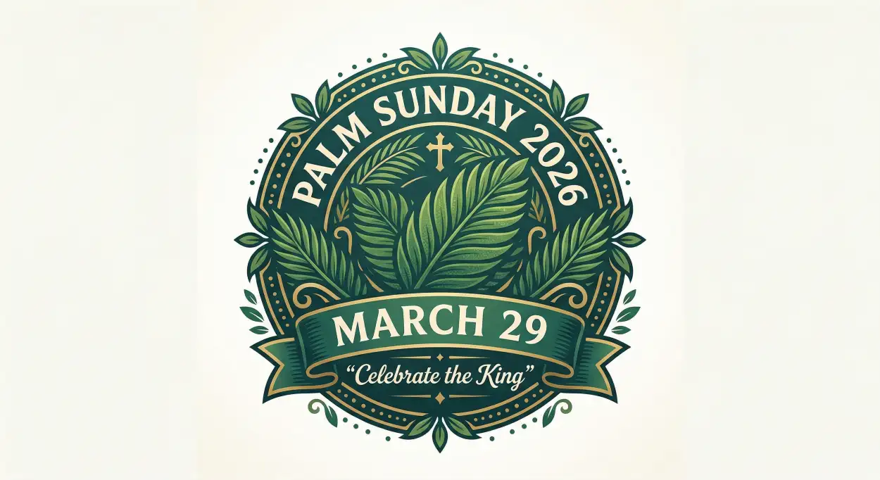 Free Download Palm Sunday 2026 Significance For Kids - High Quality Palm Sunday 2026 Image