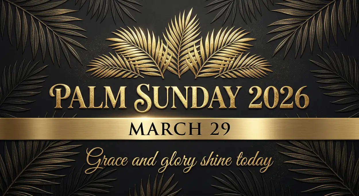 Free Download Palm Sunday 2026 Whatsapp Status Ideas - High Quality Palm Sunday 2026 Image