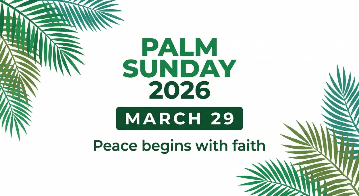 Free Download Palm Sunday 2026 - High Quality Palm Sunday 2026 Image