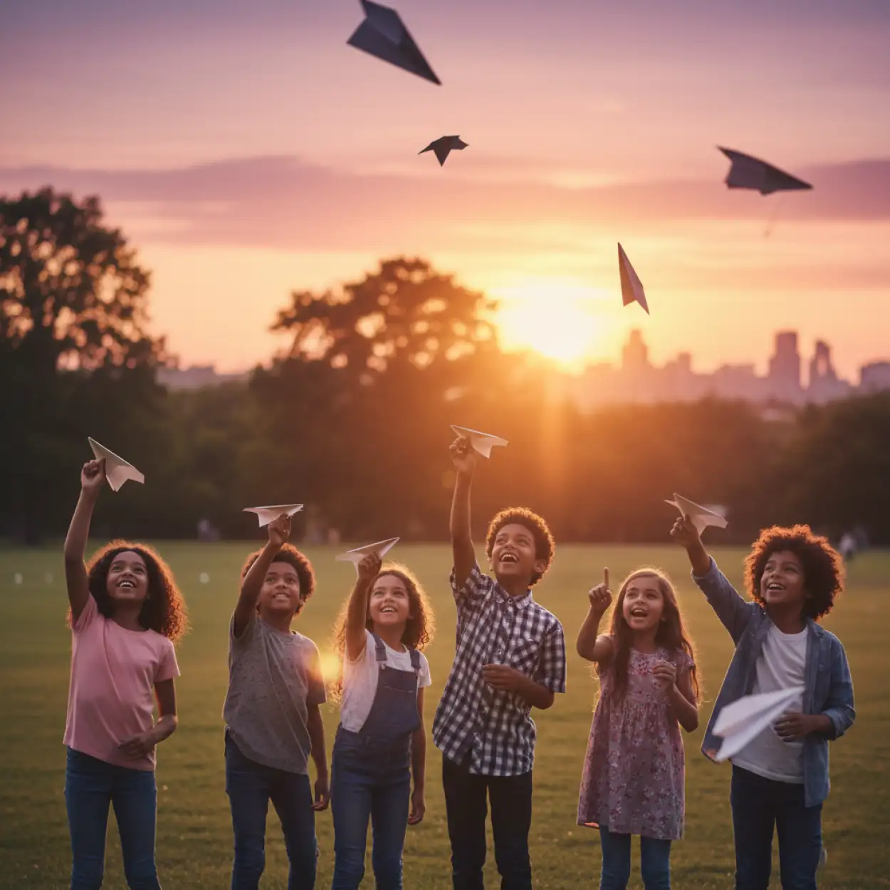 Paper Cut Style Children Day Background Art - Royalty Free Childrens Day Background Image | Pngmagic Free Download Paper Cut Style Children Day Background Art - High Quality Childrens Day Background Background