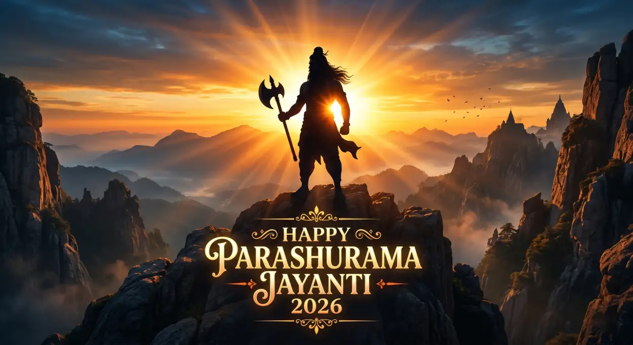 Free Download Parashurama Jayanti 2026 Facebook Wishes - High Quality Happy Parashurama Jayanti Wishes 2026 Image