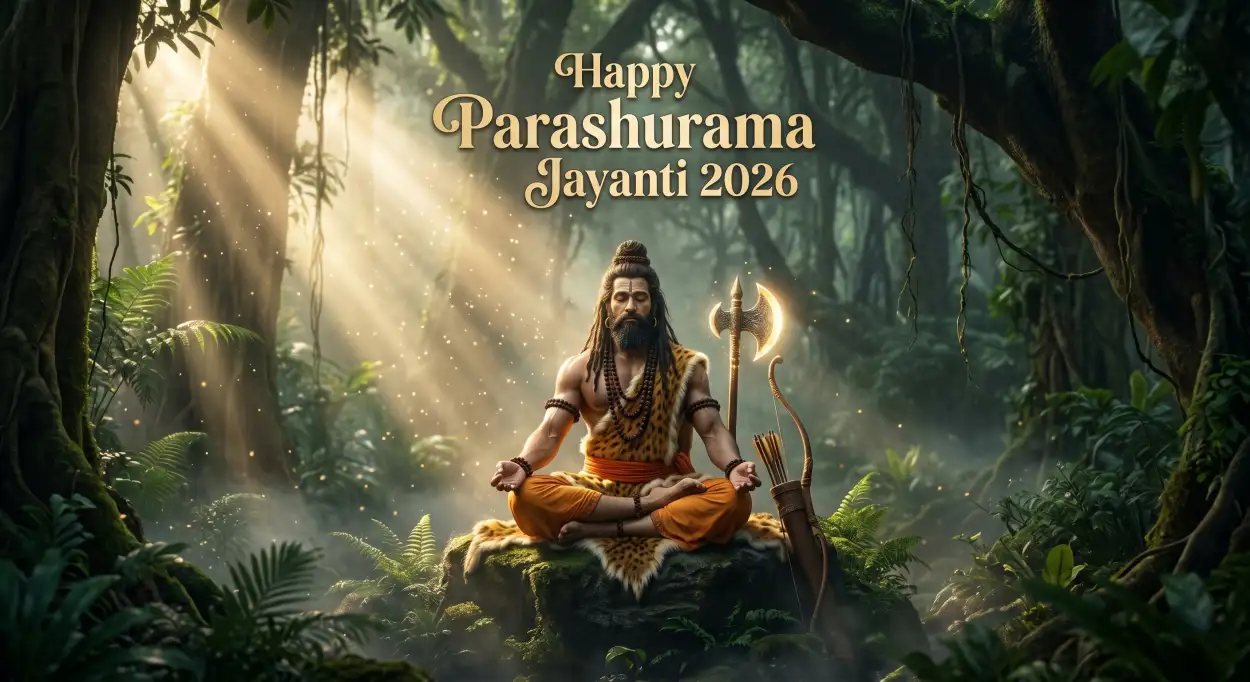 Free Download Parashurama Jayanti 2026 Wishes Hd Images Download - High Quality Happy Parashurama Jayanti Wishes 2026 Image
