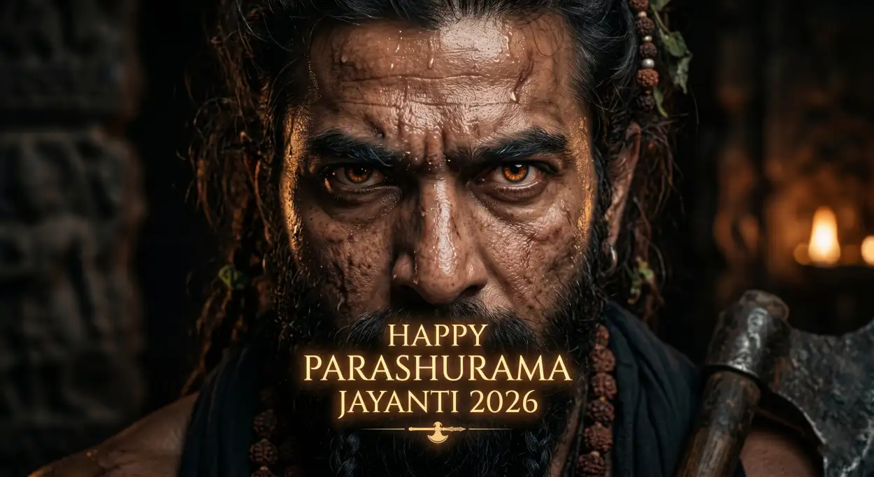 Free Download Parashurama Jayanti Creative Poster 2026 - High Quality Happy Parashurama Jayanti Wishes 2026 Image