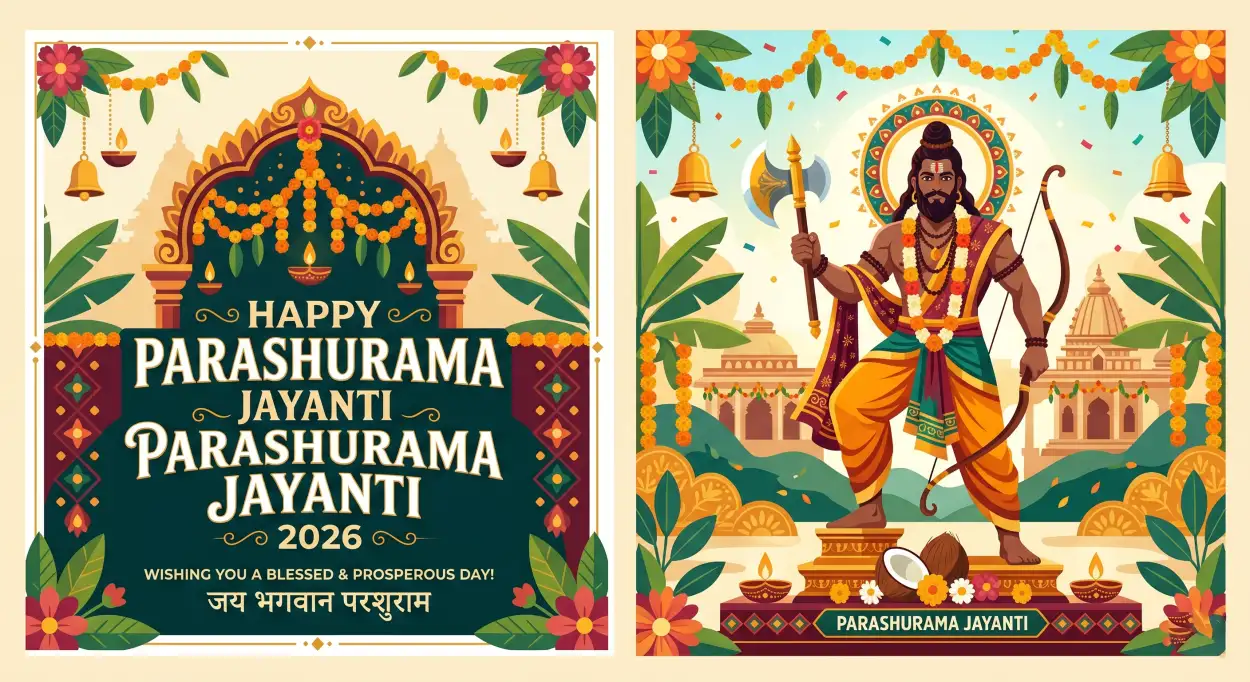 Free Download Parashurama Jayanti Festival Branding Design 2026 - High Quality Happy Parashurama Jayanti Wishes 2026 Image