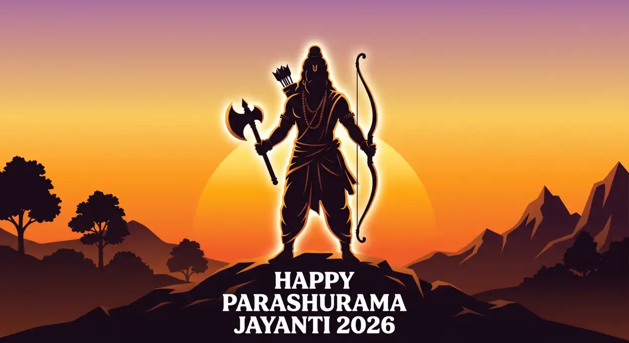 Free Download Parashurama Jayanti Wishes Vector Png 2026 - High Quality Happy Parashurama Jayanti Wishes 2026 Transparent PNG