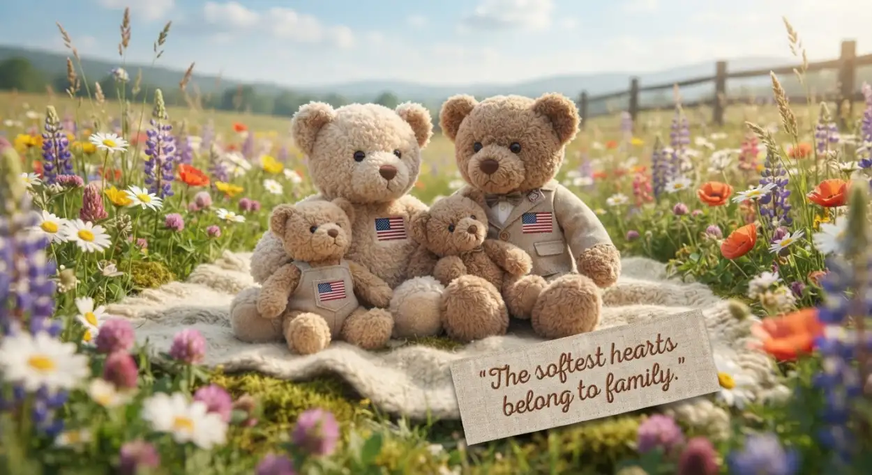 Free Download Parents Day Family Love Quotes - High Quality American Parents Day 2026 Image