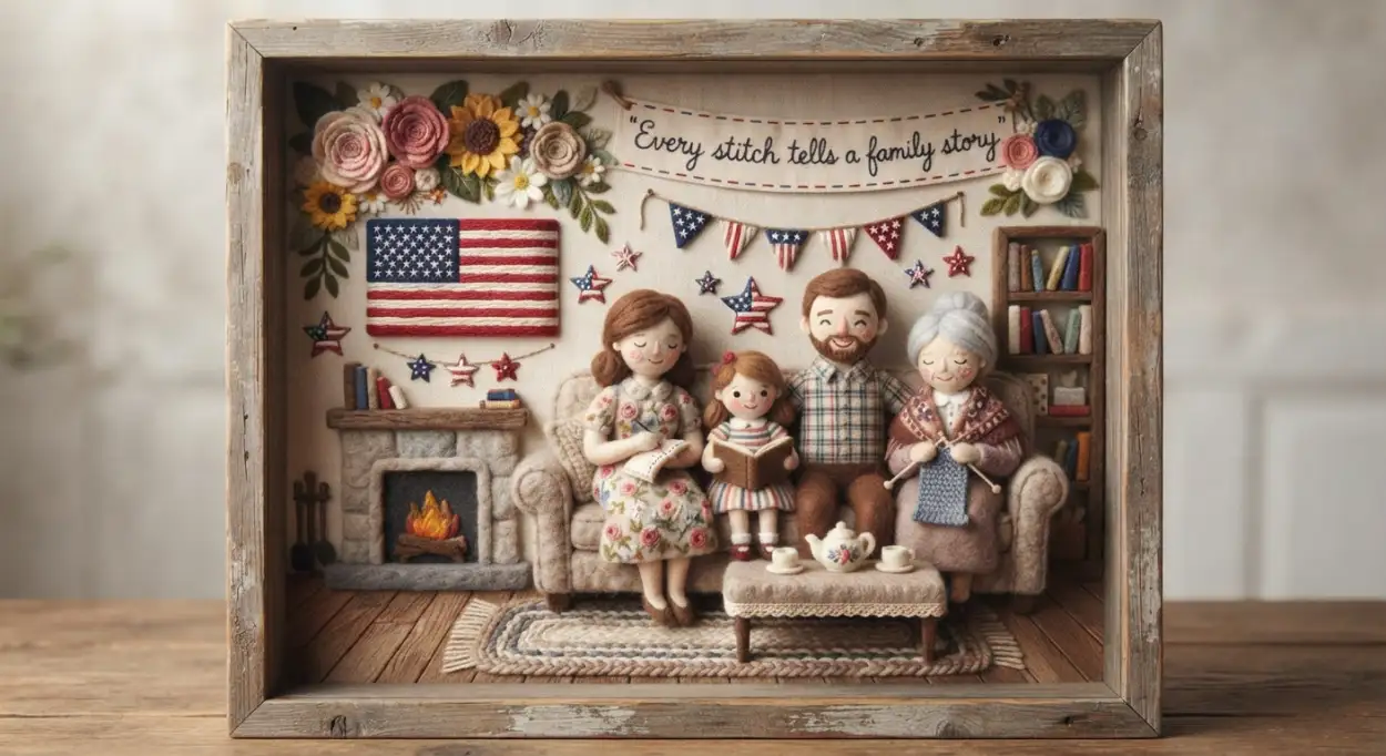 Free Download Parents Hugging Children Artwork - High Quality American Parents Day 2026 Image