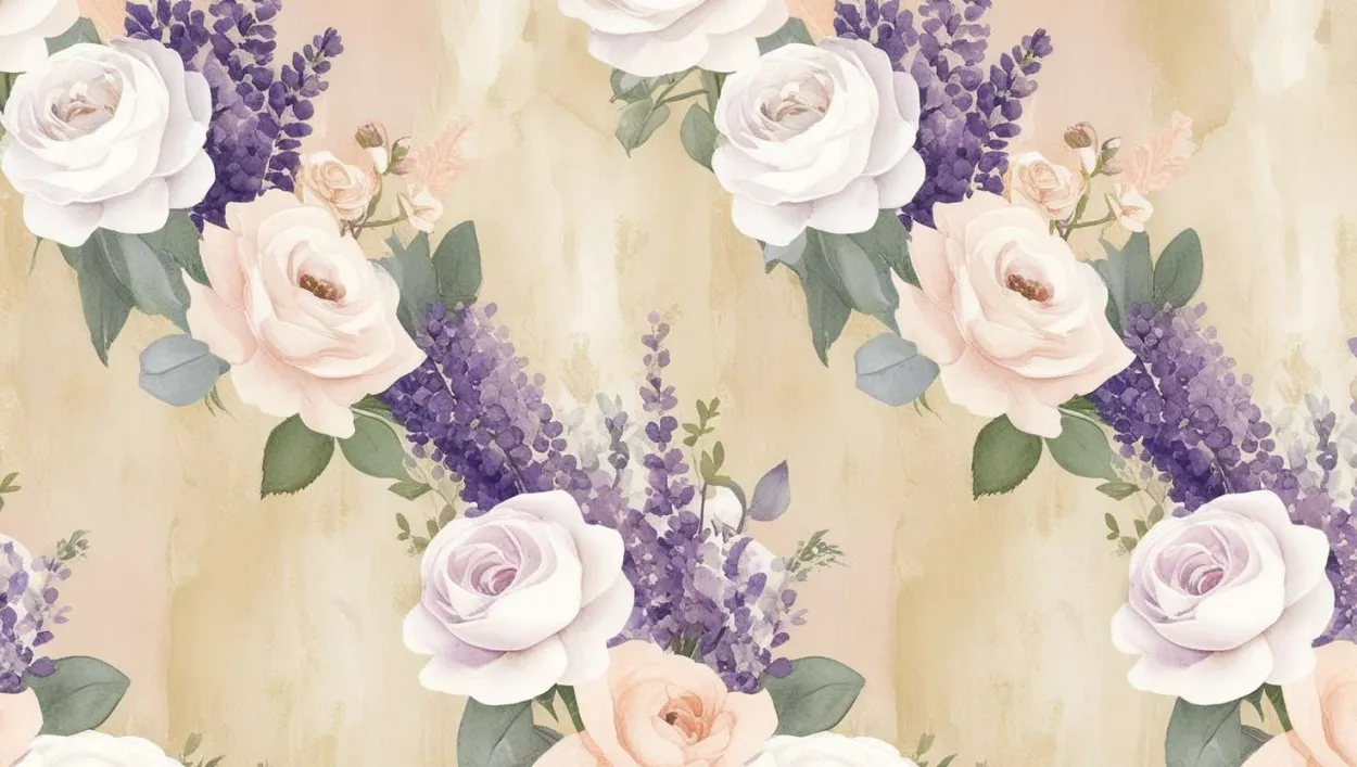 Pastel Watercolor Flower Wallpaper - Royalty Free Watercolor Flower Image | Pngmagic Free Download Pastel Watercolor Flower Wallpaper - High Quality Watercolor Flower Background