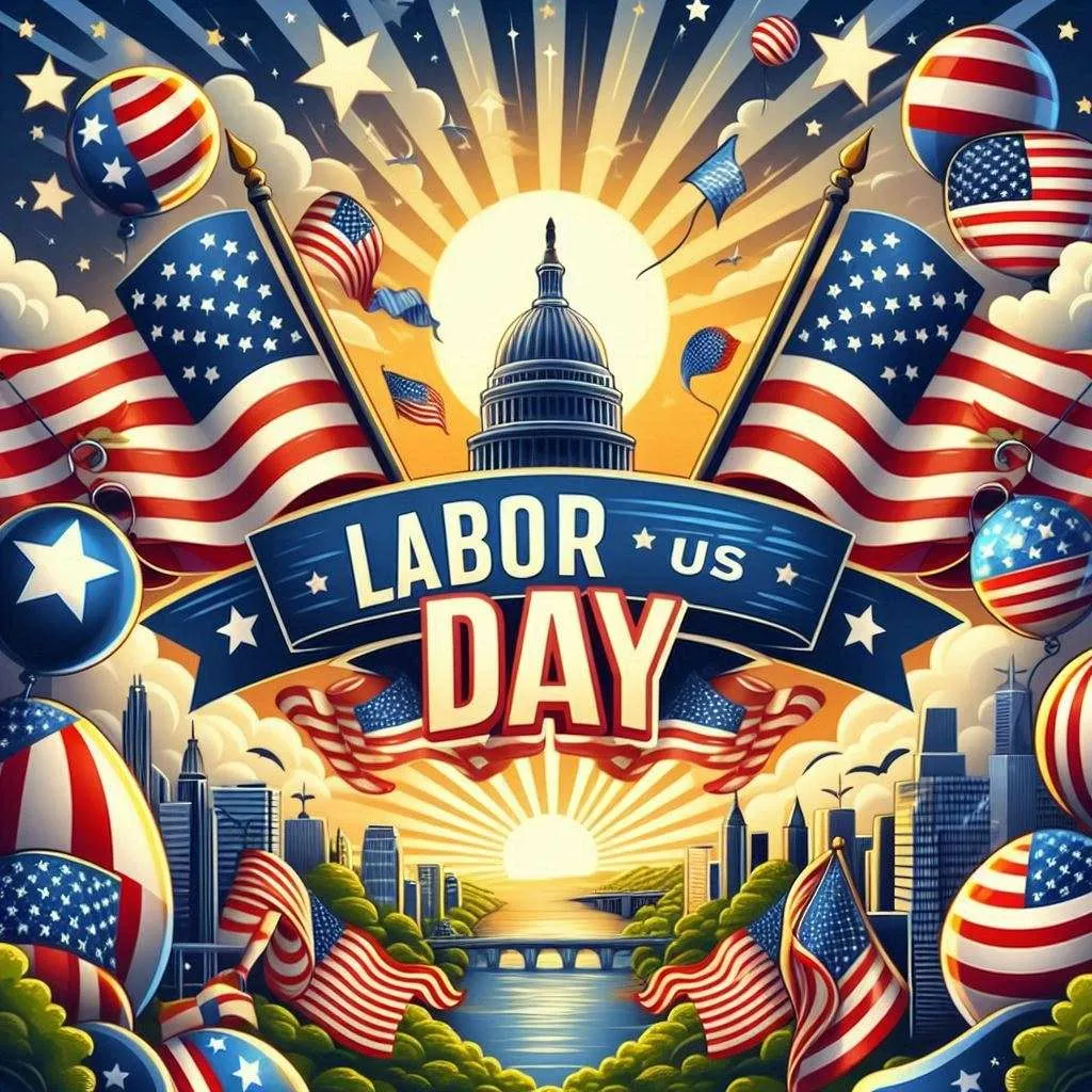Patriotic Happy Us Labor Day Images With American Flags To Download - Royalty Free Happy US Labor Day Image | Pngmagic Free Download Patriotic Happy Us Labor Day Images With American Flags To Download - High Quality Happy US Labor Day Background