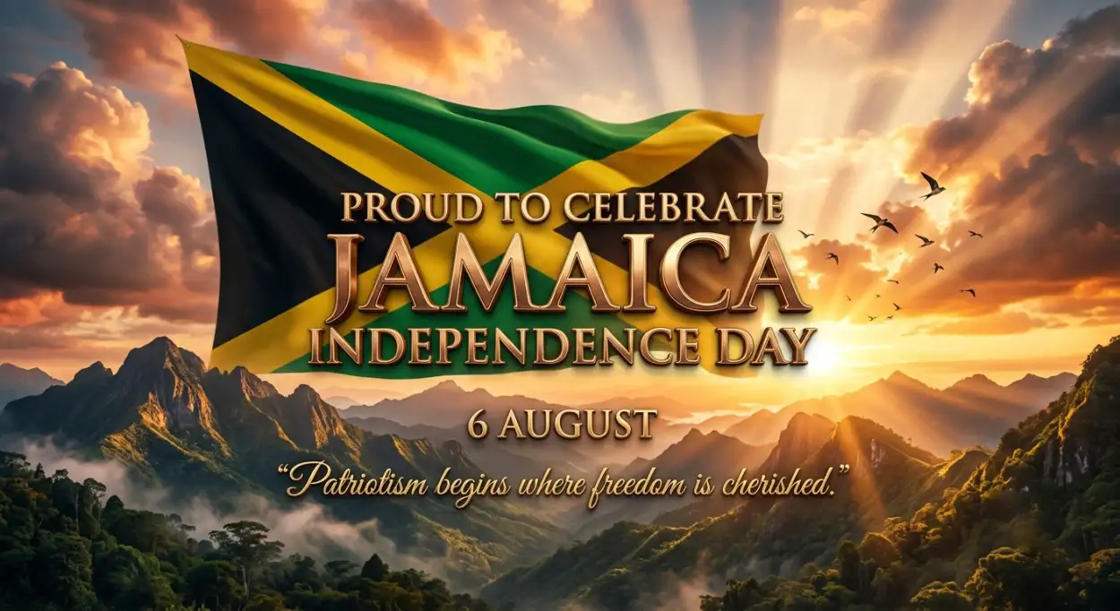 Free Download Patriotic Jamaica Independence Day 2026 - High Quality Jamaica Independence Day 2026 Image