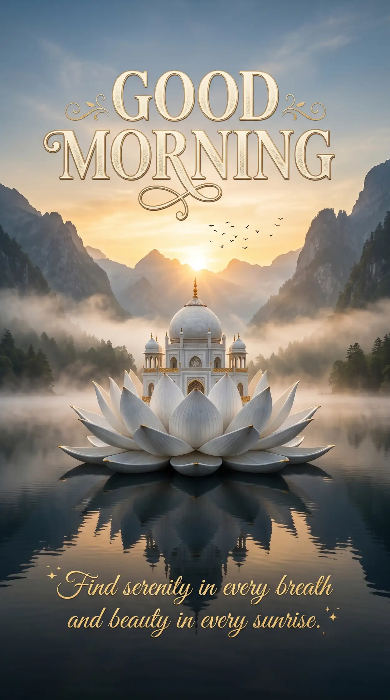 Free Download Peaceful Morning Blessings Images - High Quality Good Morning Blessings Image