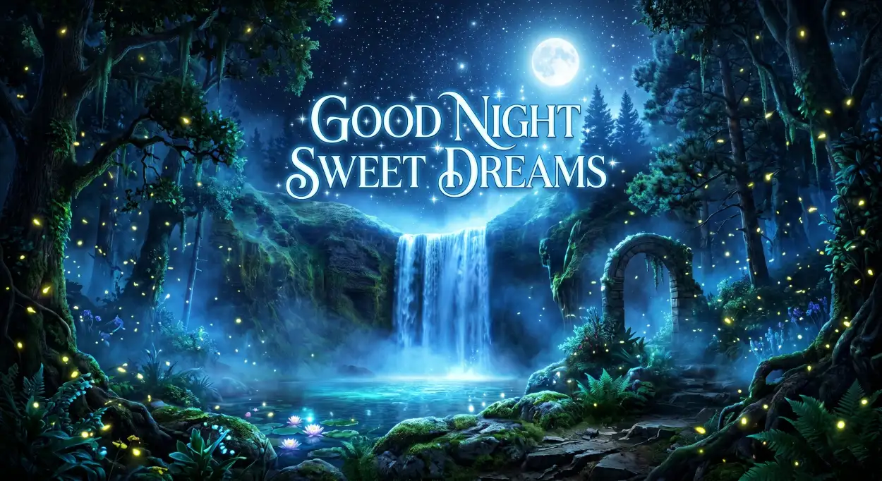 Free Download Peaceful Sleep Good Night Sweet Dreams - High Quality Good Night Sweet Dreams Image