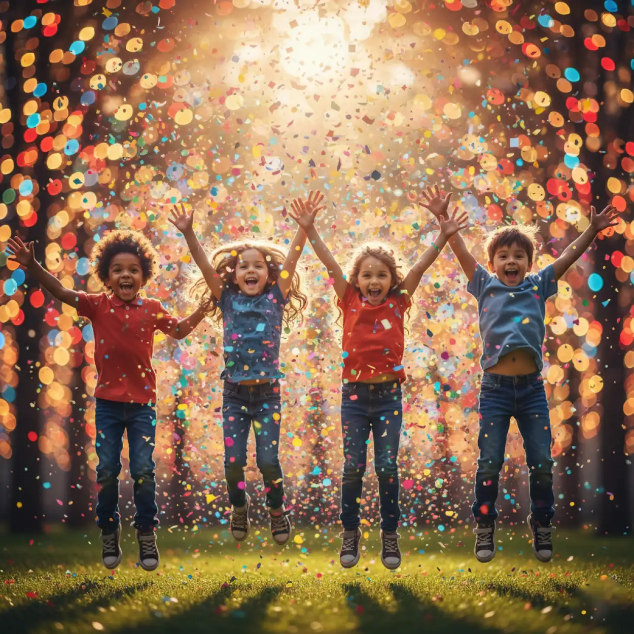 Free Download Photorealistic Children Day Morning Scene Background - High Quality Childrens Day Background Background