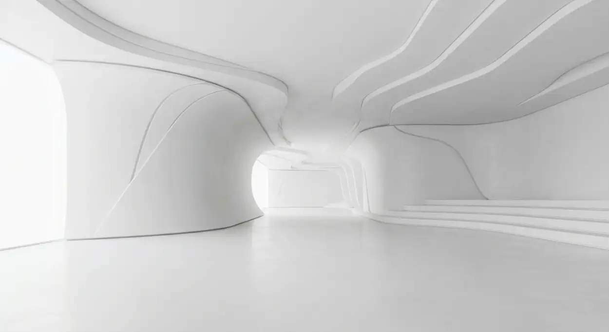 Free Download Plain White Background With 3d Layer Effect - High Quality Plain White Background Background Image