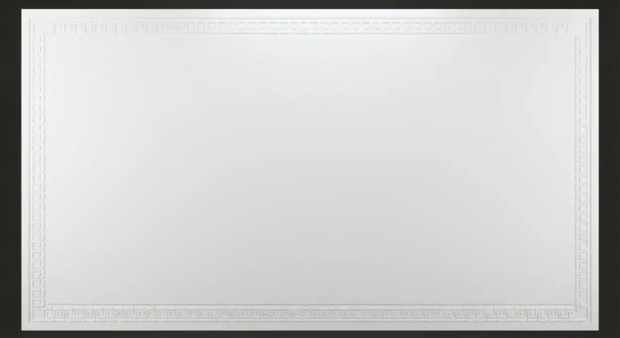 Free Download Plain White Background With Decorative Border - High Quality Plain White Background Background Image