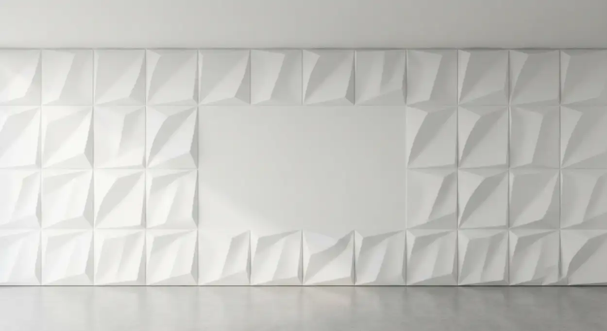 Free Download Plain White Background With Floating 3d Panels - High Quality Plain White Background Background Image